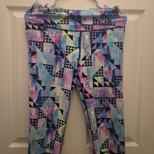 Victoria's Secret Leggings Abstract Pattern